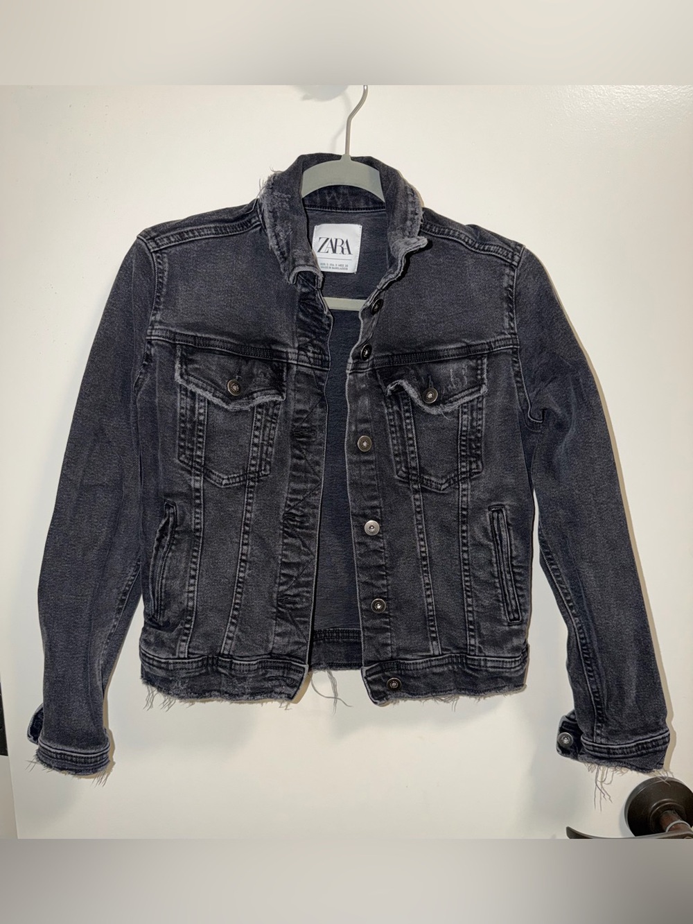 Zara - Black Denim Jacket